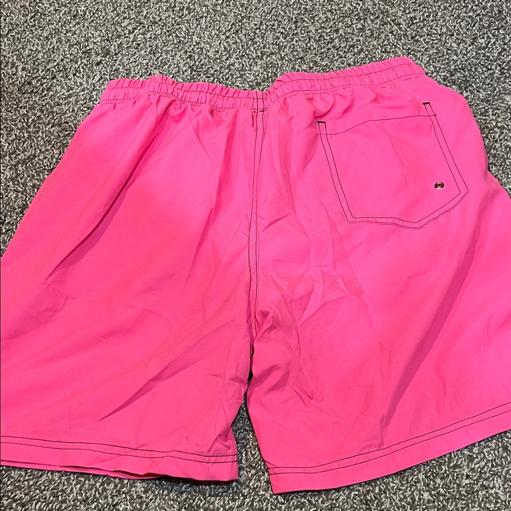 NFINITY Men's Vibrant Pink Athletic Shorts - Picture 3 of 3